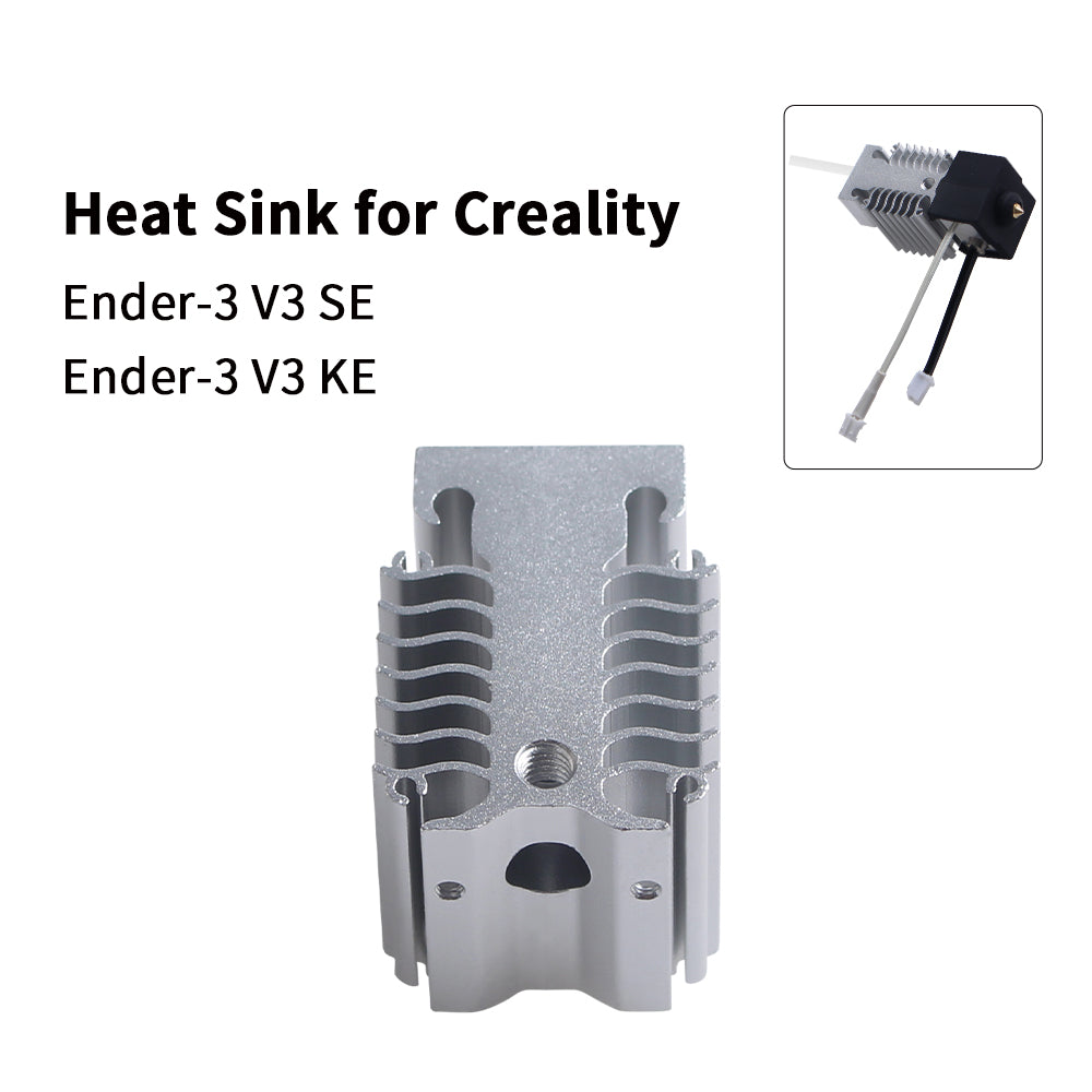 For Creality Ender-3 V3 KE/SE Heat Sink All-Metal Radiator Riginal Met ...