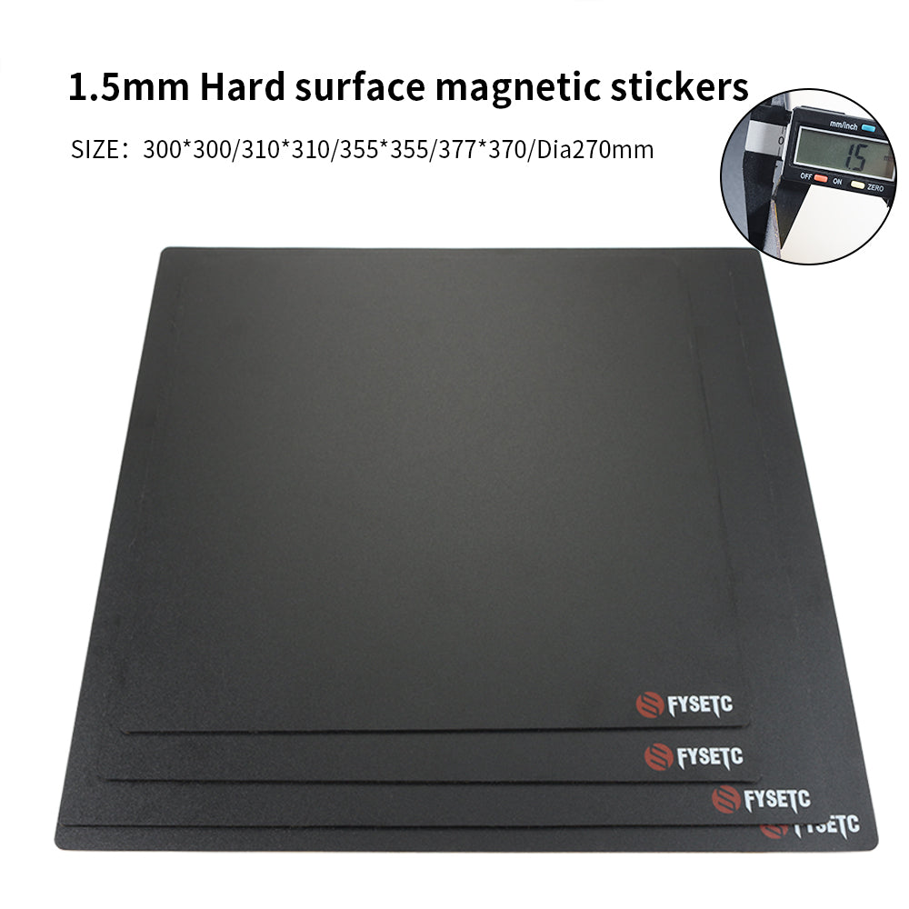 FYSETC 1.5mm Hard Surface Magnetic Stickers High Temperature Resistanc –  FYSETC OFFICIAL WEBSITE