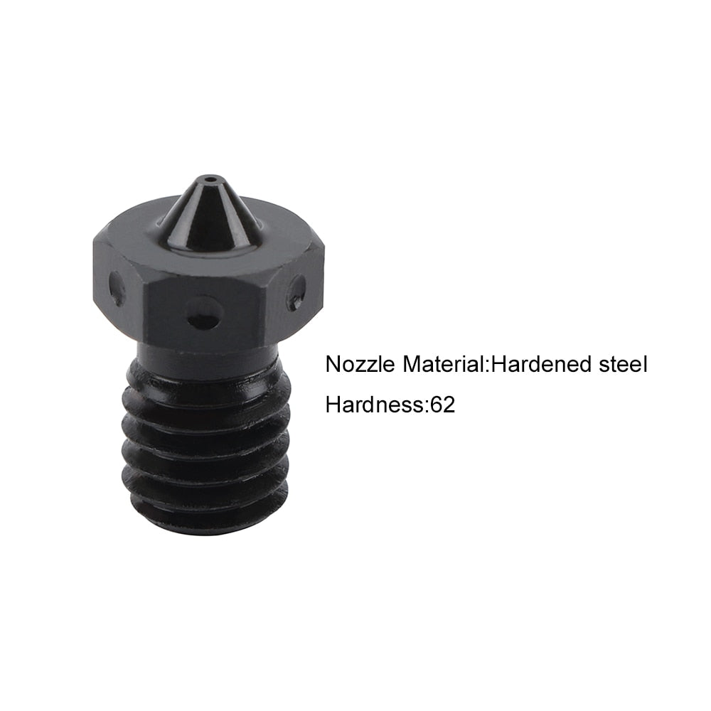 Top Quality Hardened Steel V6 Nozzles For High Temperature 3D Printing –  FYSETC OFFICIAL WEBSITE