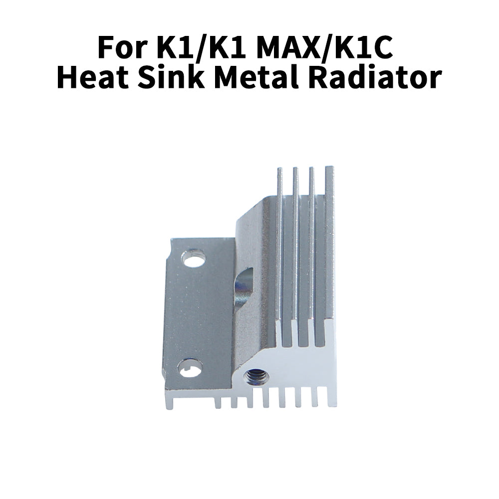 For Creality K1/K1 MAX/K1C Heat Sink All-Metal Radiator K1 Series Radiator Metal Heat Sink 3D Printer Parts