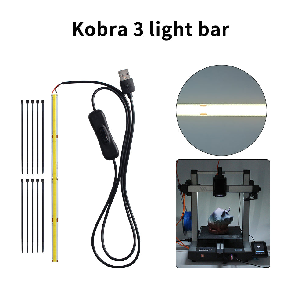 Light For Kobra 3 LED Lights Strip LED Light Kit 5V Lighting Lamp Super bright For Kobra 3