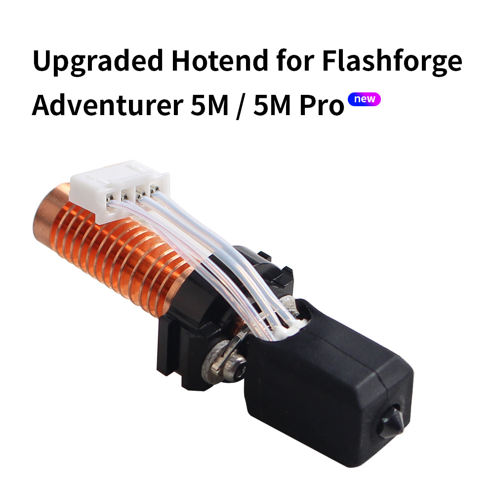 For Flashforge Adventurer 5M / 5M Pro Caremic Hotend Faster Heating Upgraded Hotend for 5M Extruder Replaceable Parts