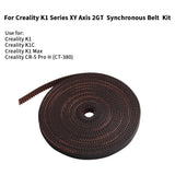 For Creality K1 Series XY Axis 2GT Synchronous Belt Kit 3500MM Length Width: 6mm Pitch: 2mm Work Stable And Flexible 3D Printer Accessories