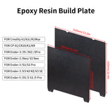 Epoxy Resin 235X235mm 315X310mm Build Plate High Quality 3D Printer Print Bed Platform for for Creality K1 Max_Ender-3 V3/Plus