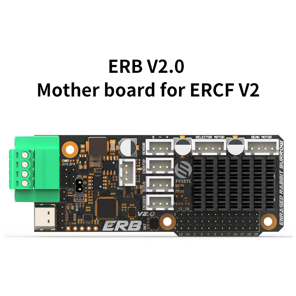 FYSETC ERB Board V2 Enraged Rabbit BURROW board Feeder board 3d Printer Parts for Voron 2.4 trident ERCF V2