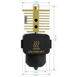 For Bambu Lab A1/A1 Mini Upgraded Hotend Kit High Temperature Resistance Supports Fast Printing 3D Printer Part for Bambu Lab A1