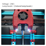 VORON 0.2 Nozzle LED Lighting Board 5V Mini SB Head Hotend Lamp for Voron 0.2 Mini Stealthburner Extruder 3D Printer Accessories