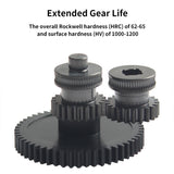 Nanocoated Mold Steel Integrated Extruder Gear For ELEGOO Neptune 4 /Pro/Plus/Max 3D Printer