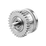FYSETC All Metal Filament Drive Gear Nickel-plated High Hardness And DLC Coating Nickel-plated High Hardness Filament Drive Gear For Creality K1/K1MAX/K1C EXtruder Kit