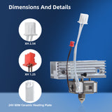 For Creality Upgraded Sprite Extruder Hotend for Creality Ender-3 S1/Ender-3 S1 Pro/Ender-3 S1 Plus/CR-10 3D Printers