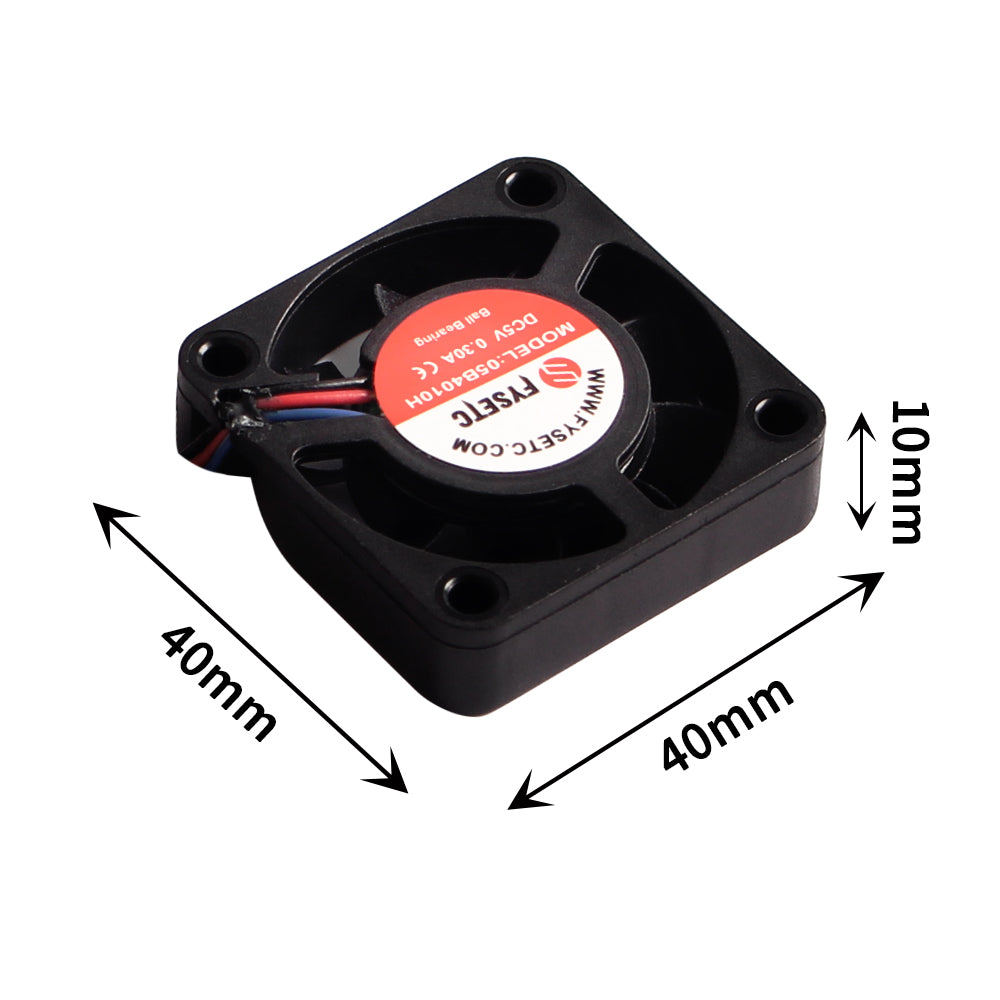 For Prusa MK4/XL 4010 5010 Fan Turbo Blower Fan Double Ball 5V DC Fans ...