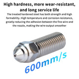 FYSETC Hardened Steel Plated Copper 0.3/0.4/0.6/0.8/1.0/1.2mm For CREALITY Ender 3 V3 KE K1/k1 Max High Temperature Wear Resistant