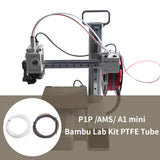 FYSETC Teflonto Pipe Bowden Extruder 1.75mm Filament ID2.5mm OD4mm PTFE Tube For Bambu Lab P1P AMS A1 mini 3D Printer