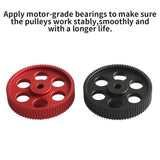 FYSETC 2GT Pulley 80 Teeth Timing Belt Pulley Synchronous Wheel For Width 9/10mm Belt Voron 2.4 3D Printer