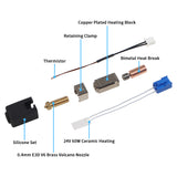 New Upgraded Hotend KitFor Artillery Sidewinder X1/X2 Genius High Temperature Resistant and High Quality 3D Printer Accessories