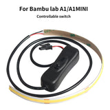 For Bambu Lab A1/A1 MINI Led Light Strip Ra95 Fill Light 24V LED&nbsp;Super Bright Bamboo A1/A1 mini 3D Printer Accessories