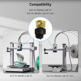 For Bambu Lab A1/A1 Mini Upgraded Hotend Kit High Temperature Resistance Supports Fast Printing 3D Printer Part for Bambu Lab A1