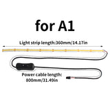 For Bambu Lab A1/A1 MINI Led Light Strip Ra95 Fill Light 24V LED&nbsp;Super Bright Bamboo A1/A1 mini 3D Printer Accessories